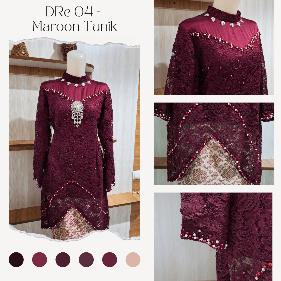 DRe 04 Maroon Tunik