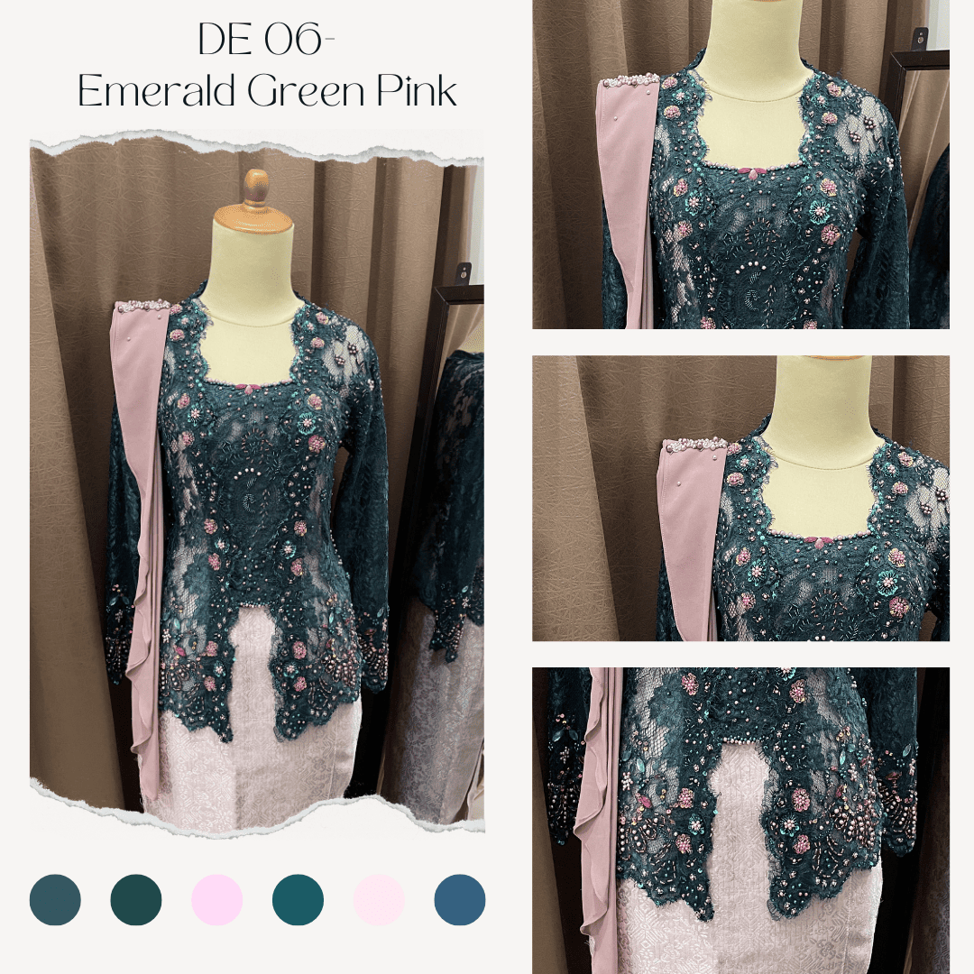 DE 06 Emerald Green Pink